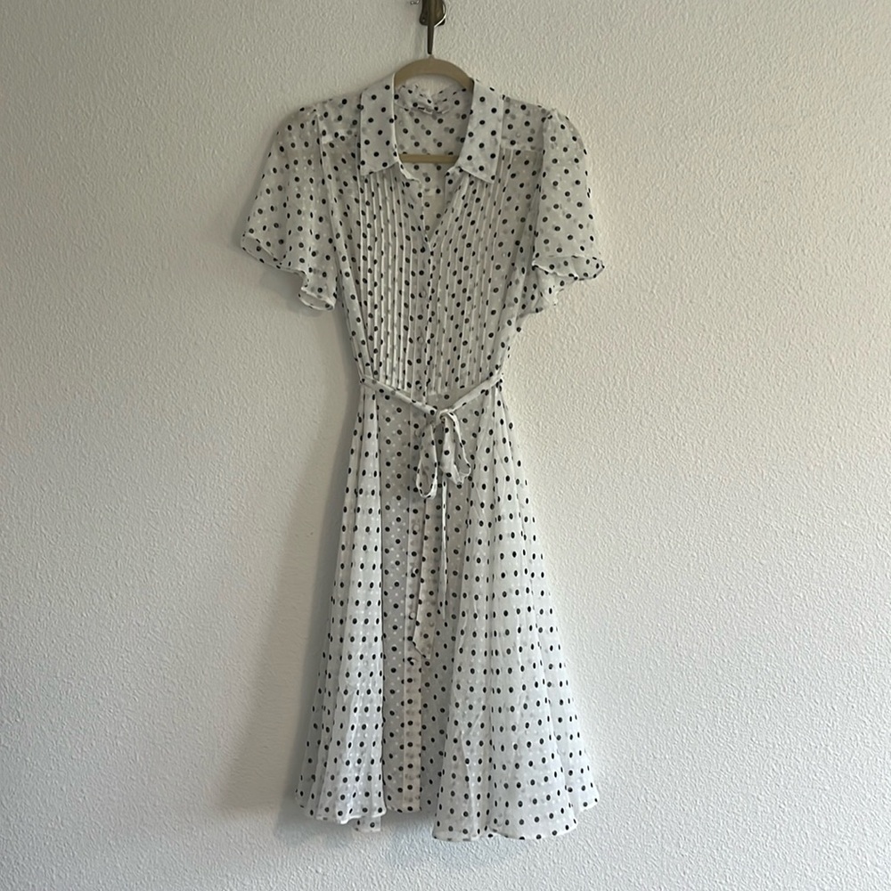Nanette Lepore Polka Dot Dress - Sz 10